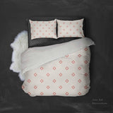 3D Red Geometry Quilt Cover Set Bedding Set Pillowcases 36- Jess Art Decoration