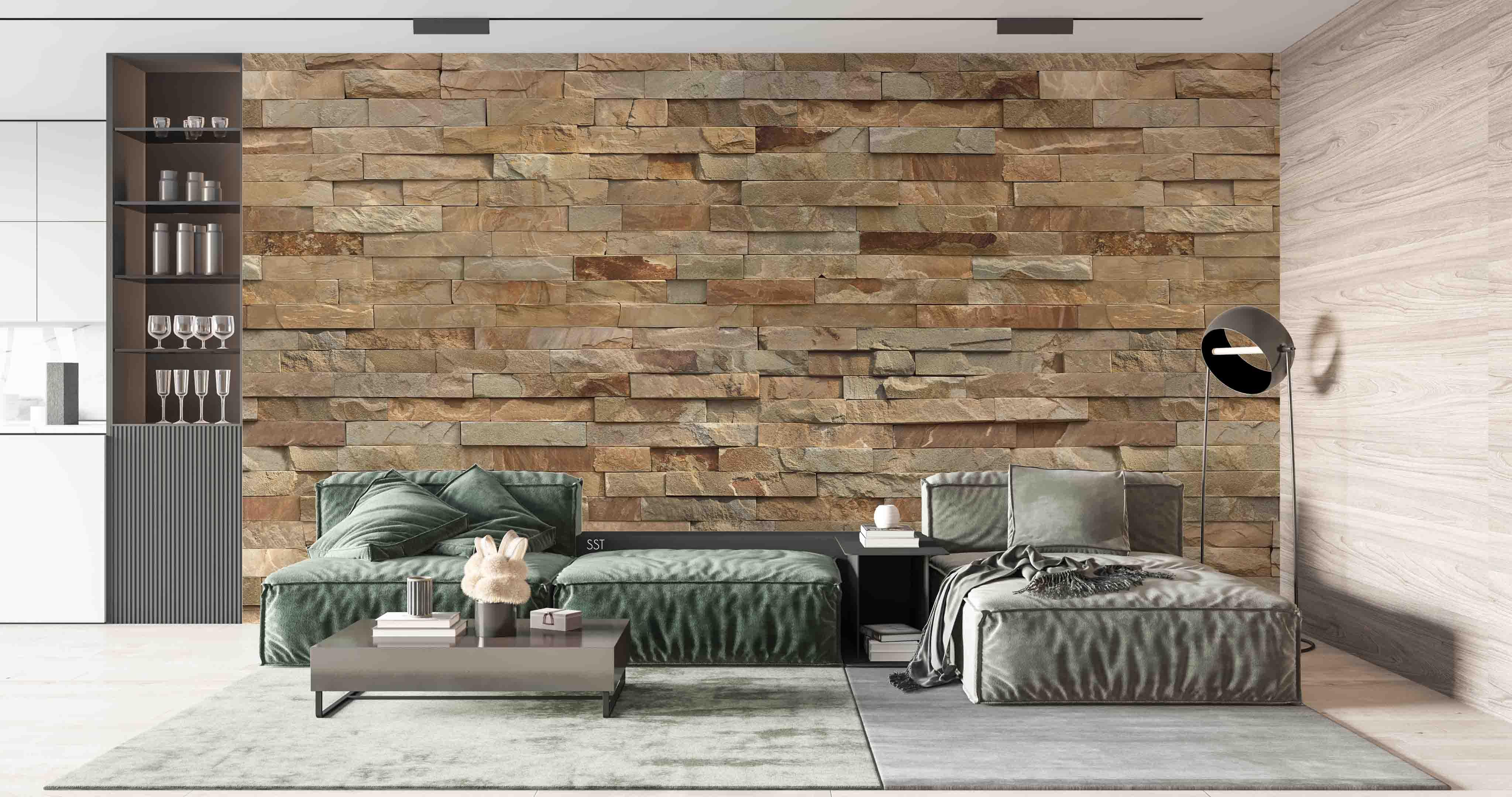 3D Rock Stone Textuer Wall Mural Wallpaper sww 60- Jess Art Decoration