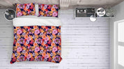 3D Tropical Color Floral Quilt Cover Set Bedding Set Duvet Cover Pillowcases 14- Jess Art Decoration