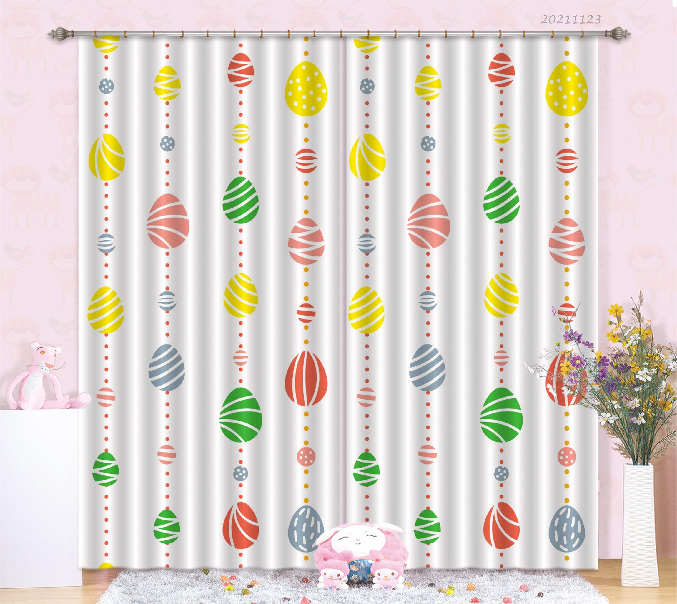 3D Colorful Beads Chain Curtains and Drapes LQH 190- Jess Art Decoration