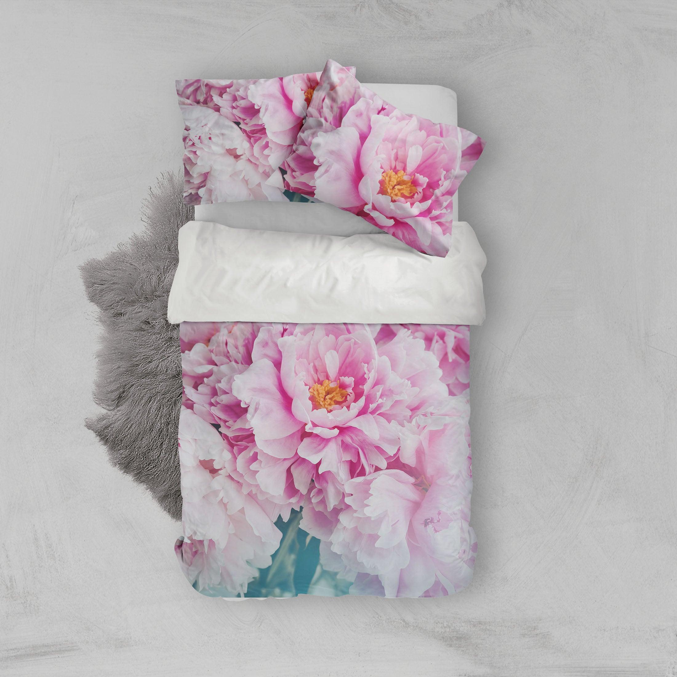 3D Color Flowers Quilt Cover Set Bedding Set Pillowcases 52- Jess Art Decoration