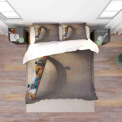 3D Pexels Sports Colorful Cool Skateboard Quilt Cover Set Bedding Set Duvet Cover Pillowcases LXL- Jess Art Decoration