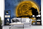 3D Space Shining Star Animal Wall Mural Wallpaper LXL 67- Jess Art Decoration