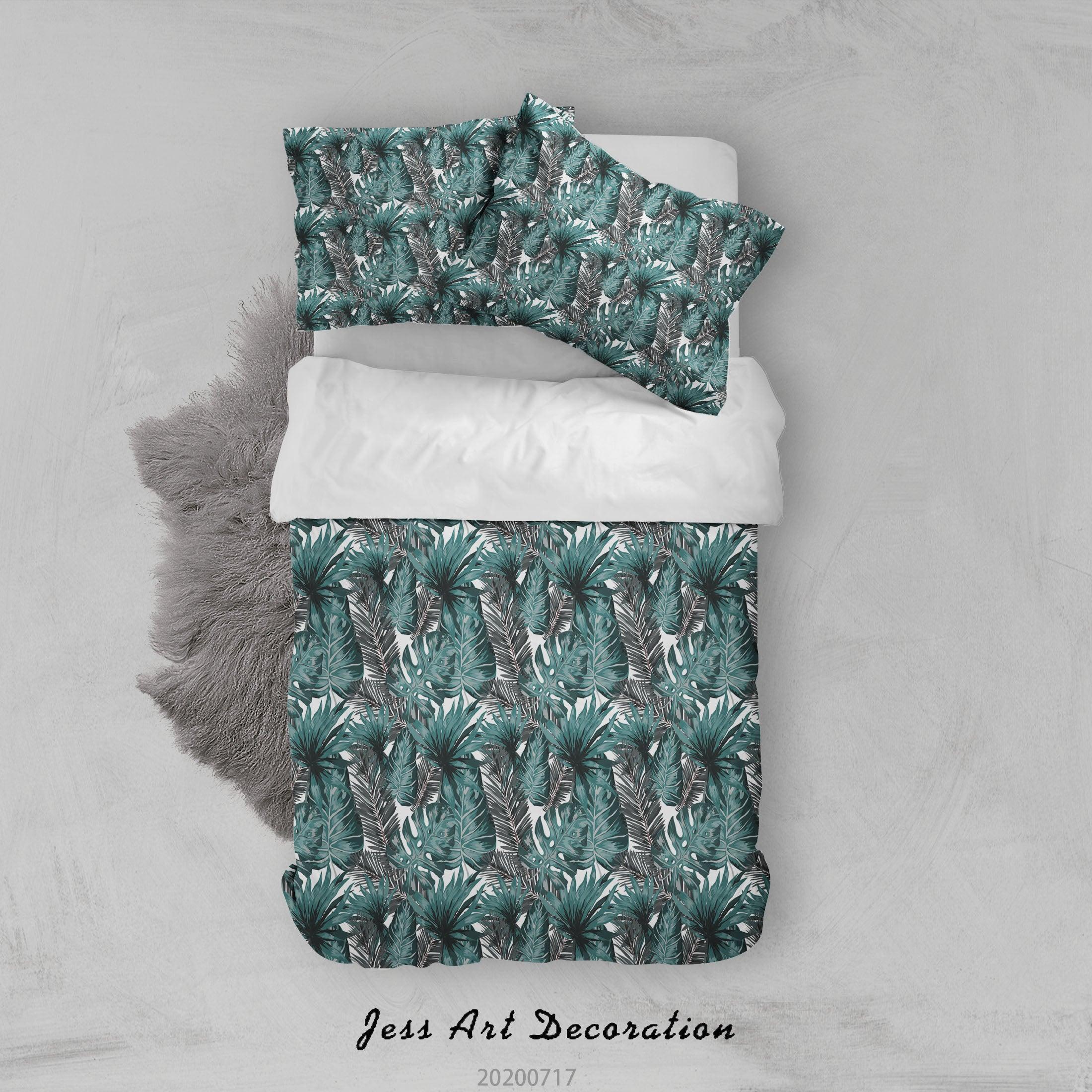 3D Vintage Floral Quilt Cover Set Bedding Set Duvet Cover Pillowcases WJ 1573- Jess Art Decoration