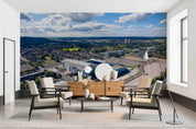 3D UK Elland Road Football Stadium Wall Mural Wallpaper GD 156- Jess Art Decoration