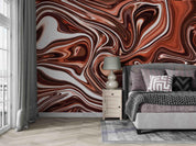 3D Abstract Colored Marble Texture Wall Mural Wallpaper LQH 164- Jess Art Decoration