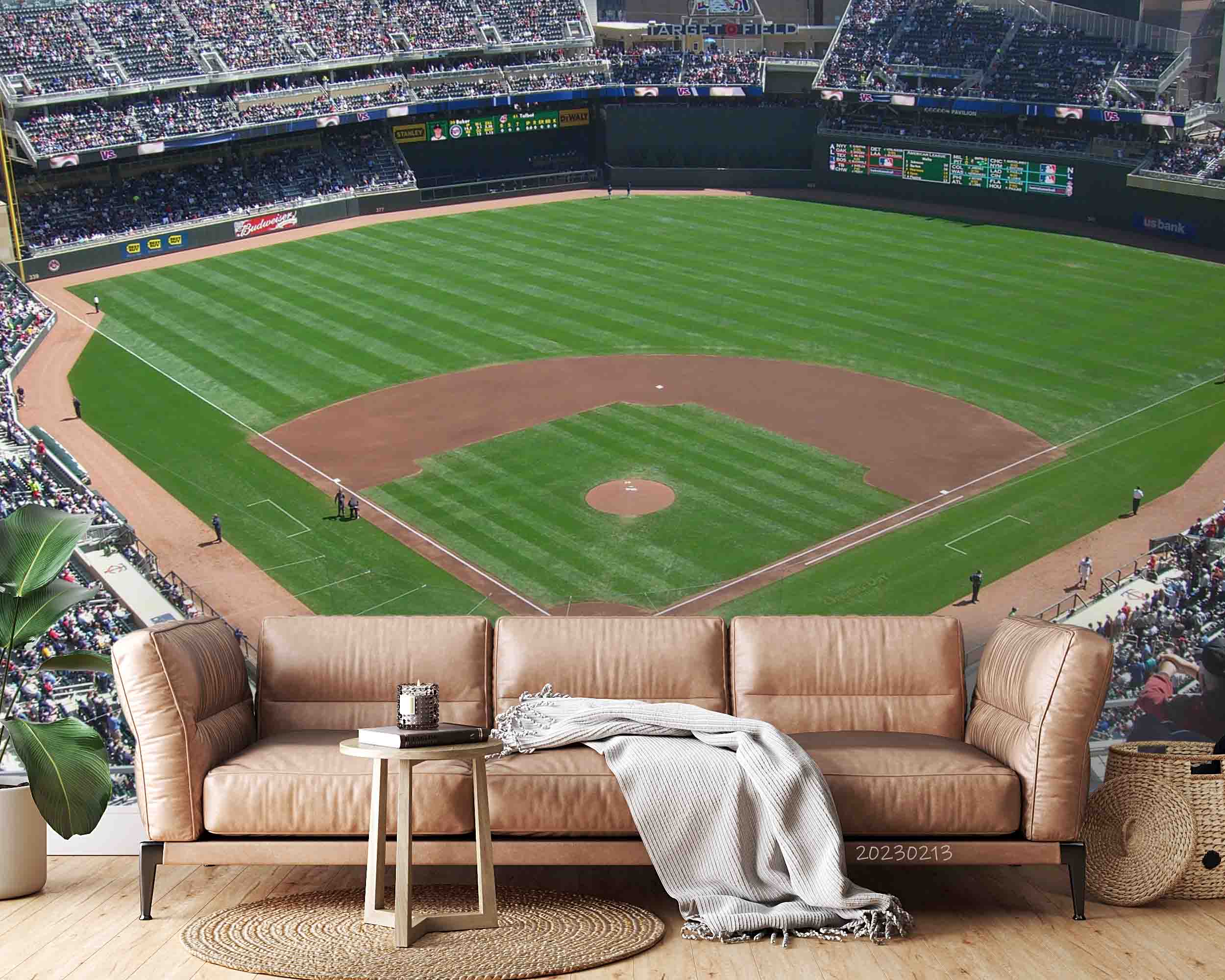 3D New Target Field Wall Mural Wallpaper GD 1544- Jess Art Decoration