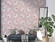 3D Abstract Pink Geometry Art Deco Wall Mural Wallpaper 16 LQH- Jess Art Decoration