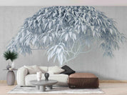 3D Tree Leaves Pattern Wall Mural Wallpaper WJ 5221- Jess Art Decoration