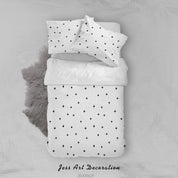 3D White Plus Quilt Cover Set Bedding Set Duvet Cover Pillowcases SF76- Jess Art Decoration
