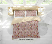 3D Vintage Floral Quilt Cover Set Bedding Set Duvet Cover Pillowcases WJ 1554- Jess Art Decoration