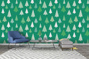3D Green Pine Wall Mural Wallpaper 41- Jess Art Decoration