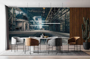 3D Industrial Style Factory Wall Mural Wallpaper LQH 246- Jess Art Decoration