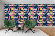 3D Abstract Colorful Wall Mural Wallpaper LXL- Jess Art Decoration