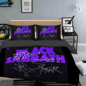 3D Black Sabbath Signature Quilt Cover Set Bedding Set Duvet Cover Pillowcases SF69- Jess Art Decoration