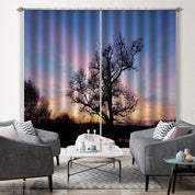 3D Woods Golden Sky Cloud Curtains and Drapes GD 2221- Jess Art Decoration