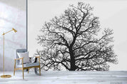 3D Withered Tree Silhouette Wall Mural Wallpaper SWW2386- Jess Art Decoration