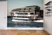 3D Sea Yatch Building Hotel Wall  Mural Wallpaper SWW362- Jess Art Decoration