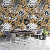 3D Vegetable Fruits Flowers Wall Mural Wallpaper SF31- Jess Art Decoration