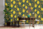 3D Hand Sketching Vintage Lemon Wall Mural Wallpaper LXL 1096- Jess Art Decoration