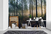 3D Fresh Quiet Early Morning Woods Wall Mural Wallpaper GD 1951- Jess Art Decoration