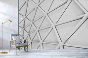 3D Abstract Sphere Triangle Relief Gypsum Wall Mural Wallpaper SWW925- Jess Art Decoration