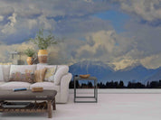 3D Blue Sky White Cloud Wall Mural Wallpaper LQH 246- Jess Art Decoration