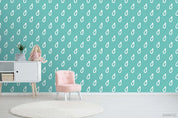 3D Raindrop Green Wall Mural Wallpaper A013 LQH- Jess Art Decoration