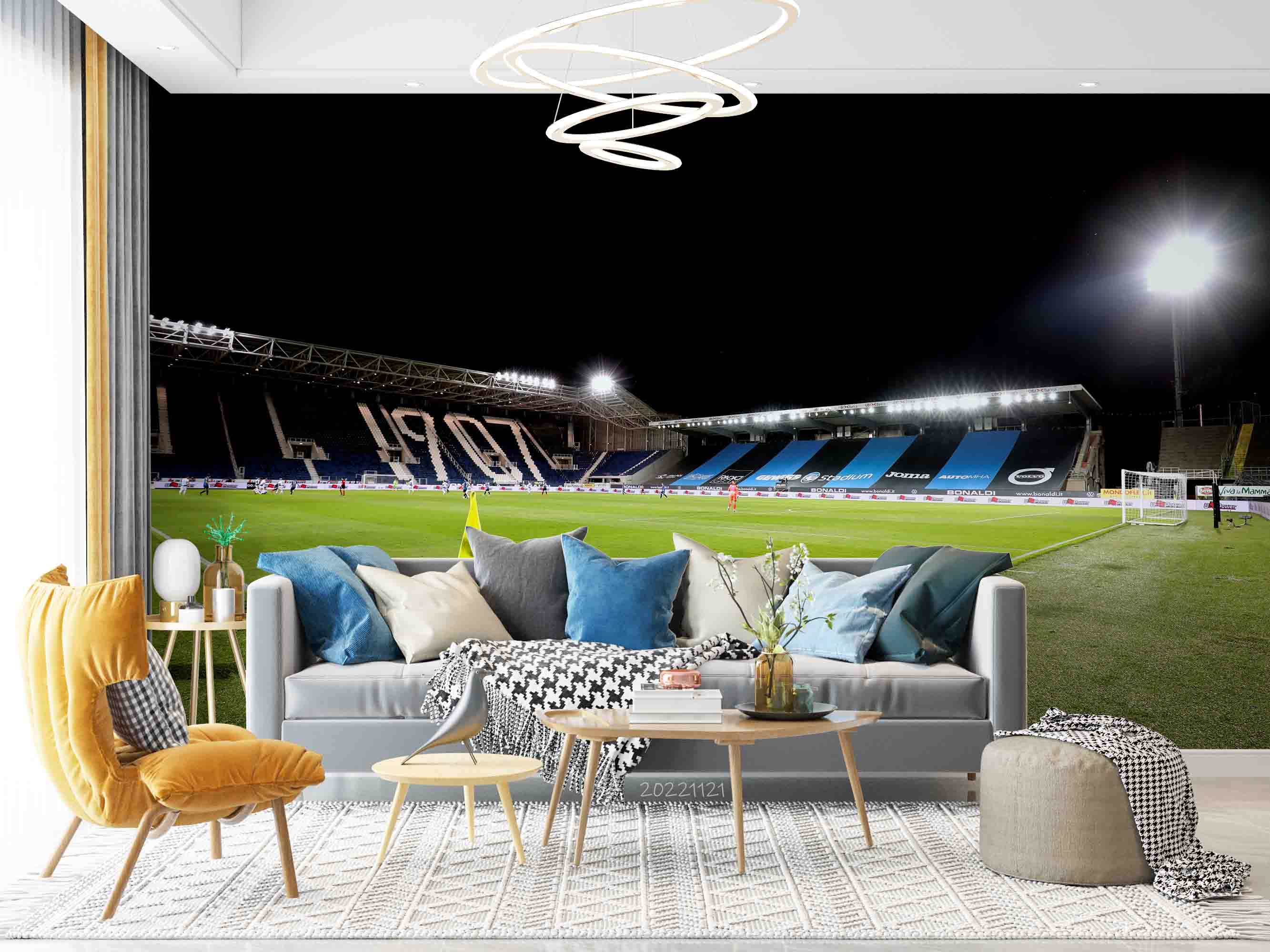 3D Italy Atleti Azzurri d'Italia Wall Mural Wallpaper GD 247- Jess Art Decoration