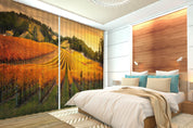 3D Green Fields Wheat Fields Curtains and Drapes A130- Jess Art Decoration