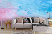 3D Abstract Blue Pink Marble Wall Mural Wallpaper LQH 93- Jess Art Decoration