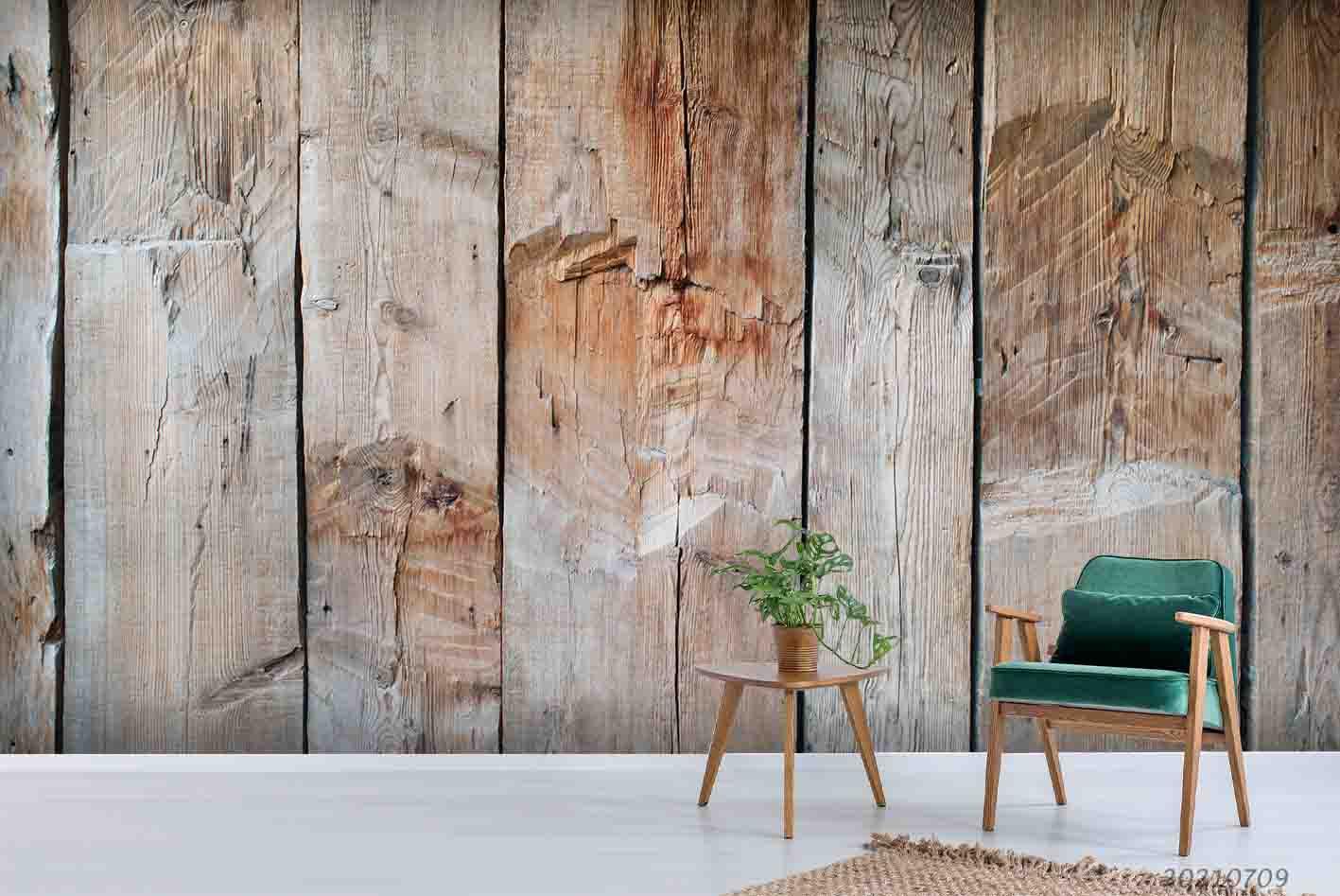 3D Wooden Background Wall Mural Wallpaper SWW3791- Jess Art Decoration