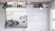 3D Chinese Landscape Painting Quilt Cover Set Bedding Set Duvet Cover Pillowcases 237- Jess Art Decoration