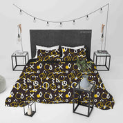 3D Abstract Geometric Pattern Quilt Cover Set Bedding Set Duvet Cover Pillowcases 113- Jess Art Decoration