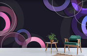 3D Abstract Geometric Background Wall Mural Wallpaper LQH 367- Jess Art Decoration