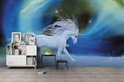 3D Aurora Unicorn aurora unicorn fantasy mural wall mural wallpaper for bedroom - view 3