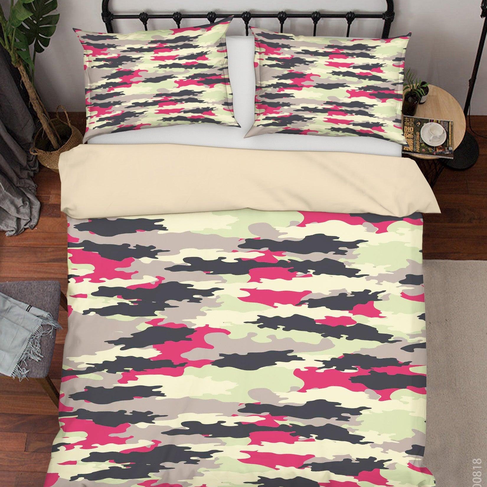 3D Abstract Colorful Painting Quilt Cover Set Bedding Set Duvet Cover Pillowcases LXL- Jess Art Decoration