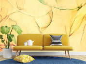 3D Watercolor Golden Marble Texture Wall Mural Wallpaper LQH 467- Jess Art Decoration