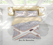 3D Wheat Field Wire Painting Quilt Cover Set Bedding Set Duvet Cover Pillowcases A492 LQH- Jess Art Decoration