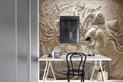 3D Sculpture Woman Relief embossed sculpture woman mural wall mural wallpaper for living room - view 3