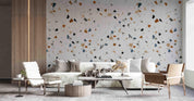 3D Terrazzo Texture modern terrazzo pattern wall mural wallpaper for living room - view 3