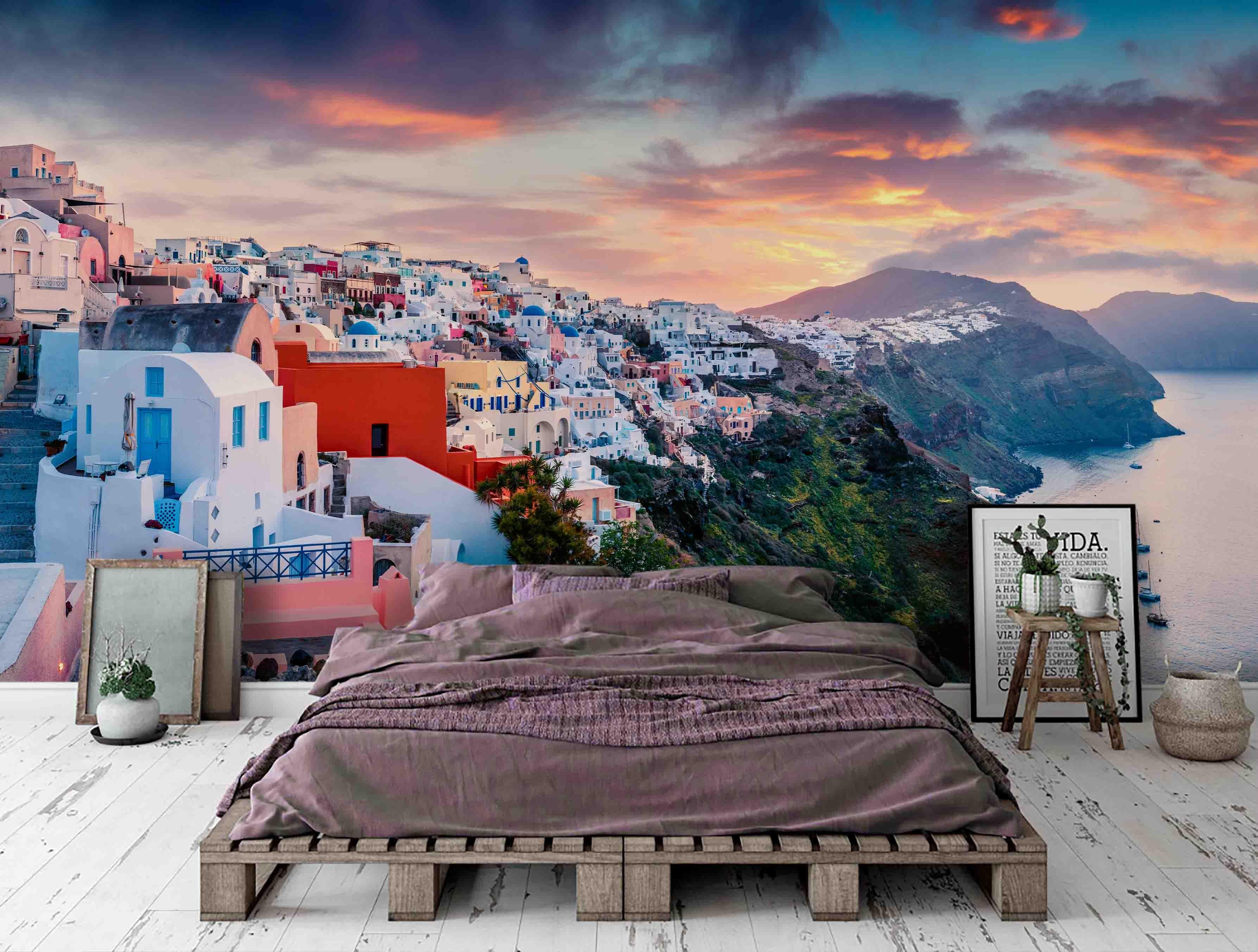 3D City Sea Landscape Wall Mural Wallpaper 51- Jess Art Decoration