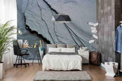 3D Rock Texture Wall Mural Wallpaper LQH 85- Jess Art Decoration