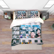 3D Abstract Art Street Graffiti Quilt Cover Set Bedding Set Duvet Cover Pillowcases 104- Jess Art Decoration