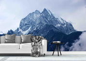 3D black mountain peak wall mural wallpaper 13- Jess Art Decoration