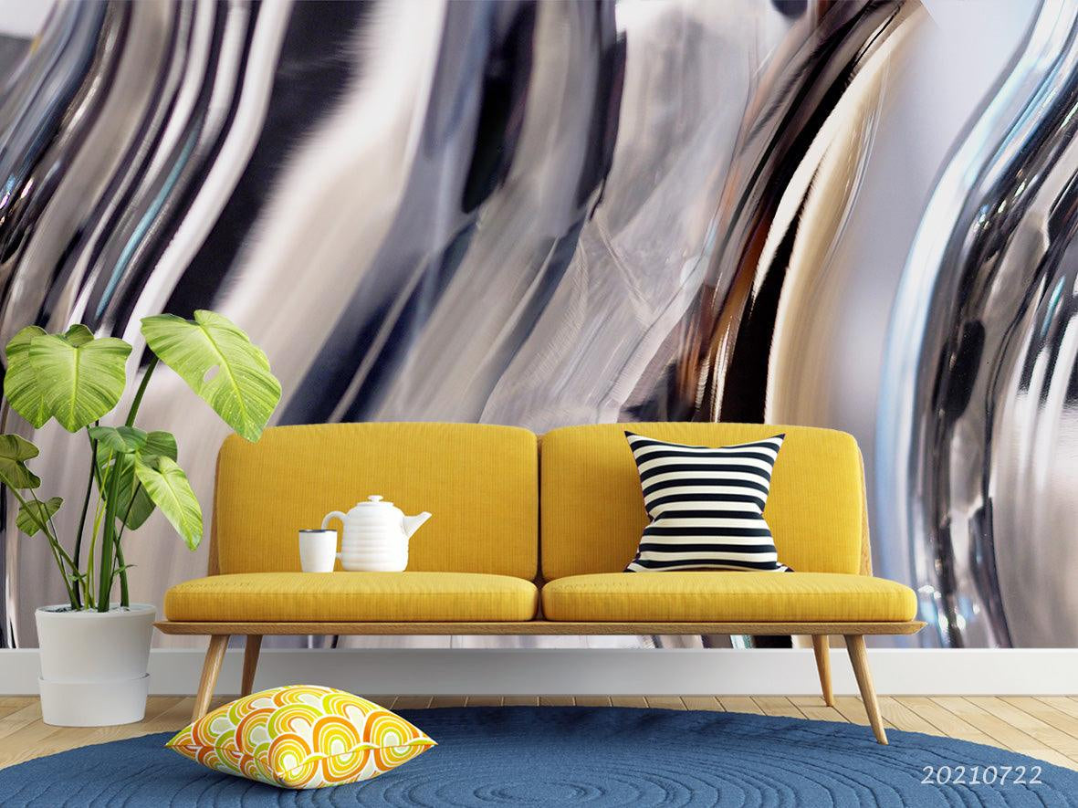 3D Abstract Marble Texture Wall Mural Wallpaper LQH 427- Jess Art Decoration