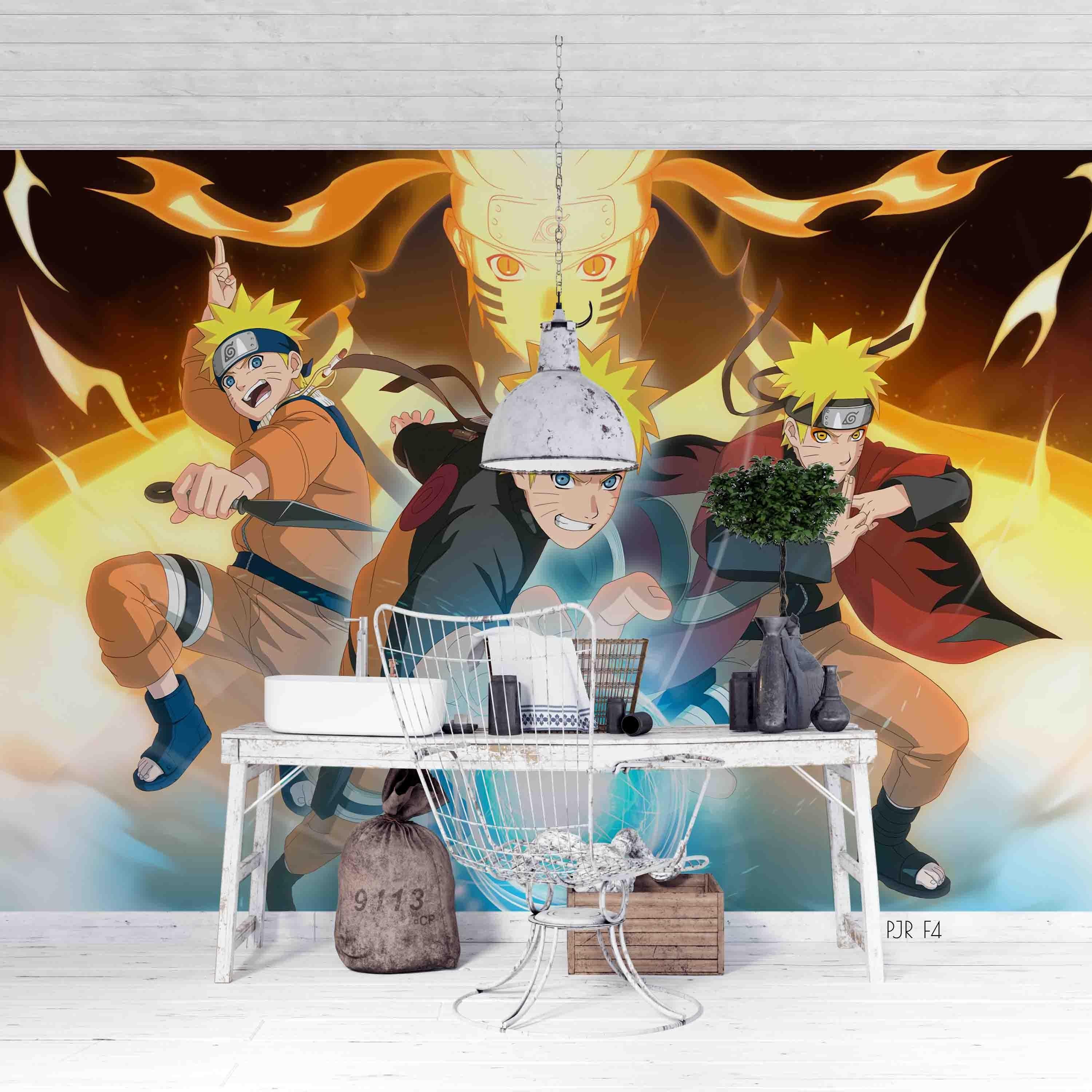 3D Ninja Boy Action fantasy ninja boy action mural wall mural wallpaper for kids room - view 3