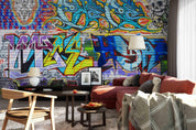3D Graffiti Wall Mural Wallpaper 38- Jess Art Decoration