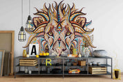 3D Lion Wall Mural Wallpaper 190- Jess Art Decoration