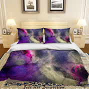 3D Abstract Color Marble Quilt Cover Set Bedding Set Duvet Cover Pillowcases 311- Jess Art Decoration